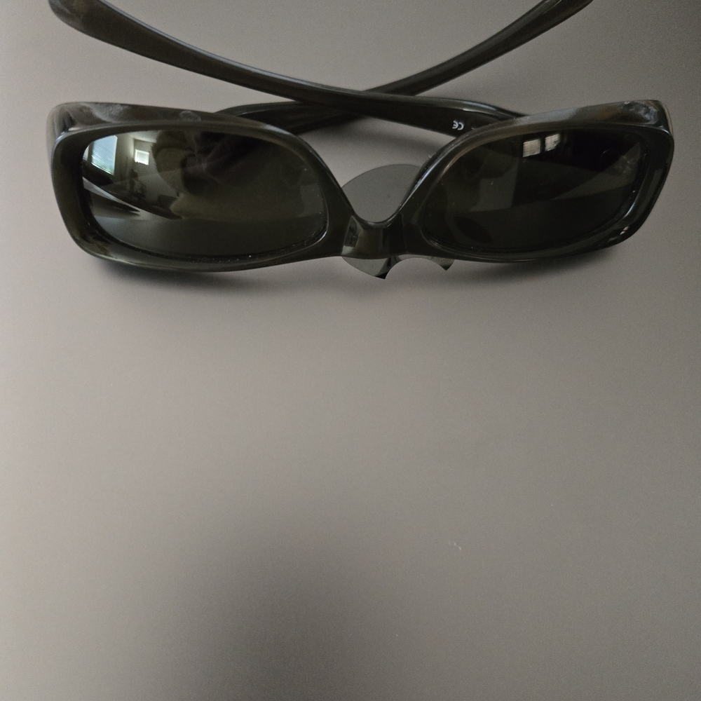 Versus Versace Black Rectangular Sunglasses - image 2
